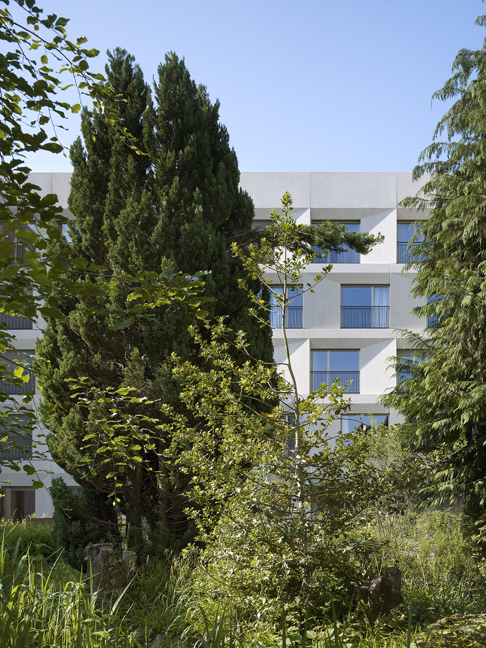 gesundheitszentrum rosenthal gartenfassade