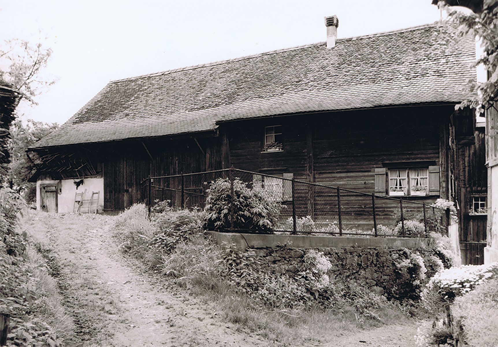 kit haus am buechberg bauernhaus historisches foto