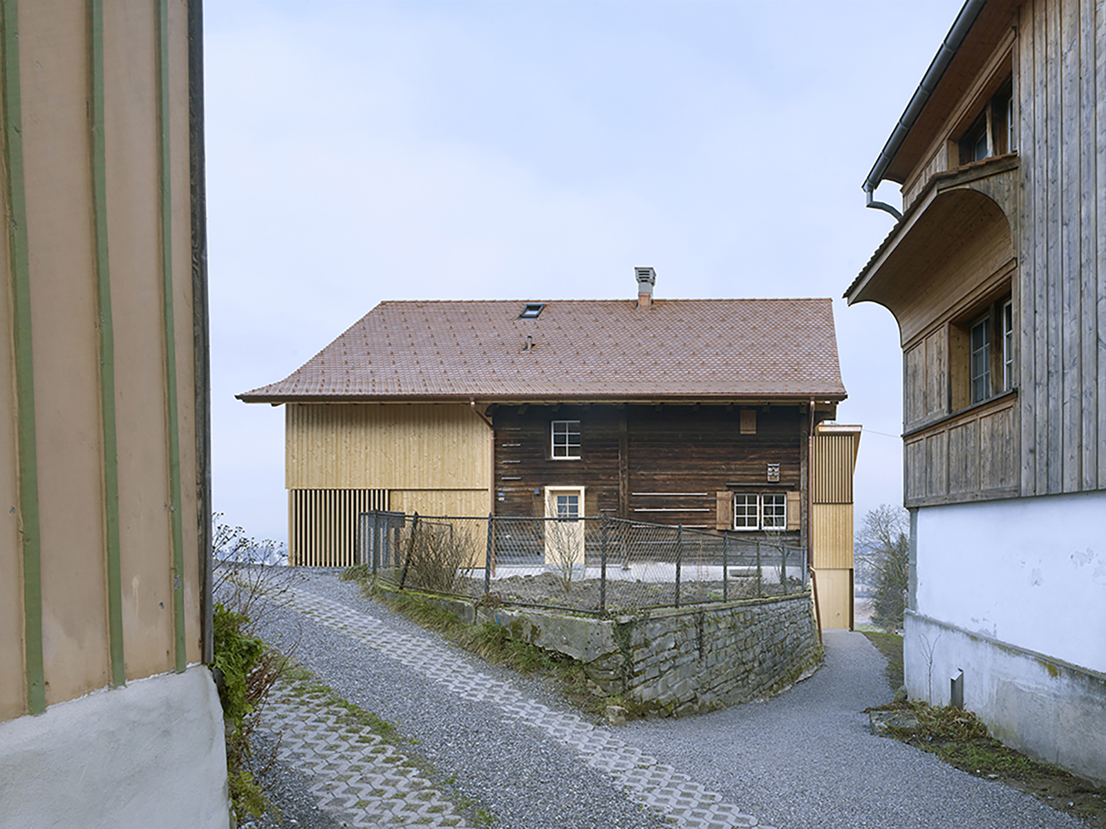 kit haus am buechberg bauernhaus umbau mit erstzneubauten